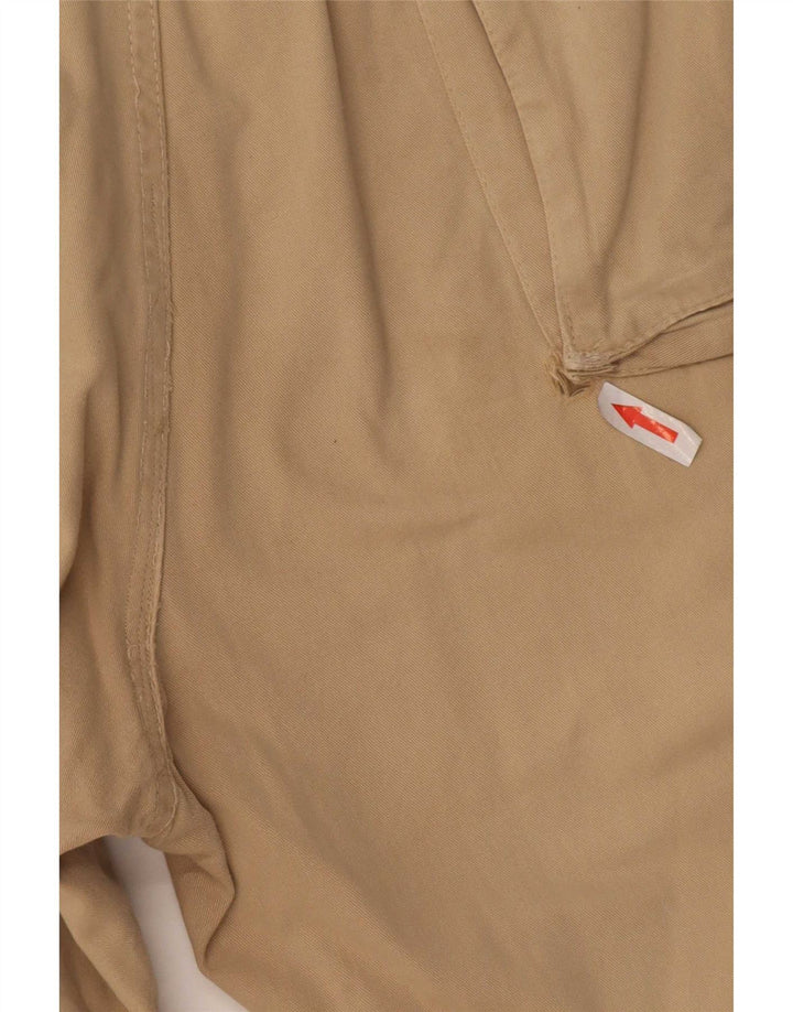 Carrera Pantaloncini cargo da uomo grandi W36 in cotone beige
