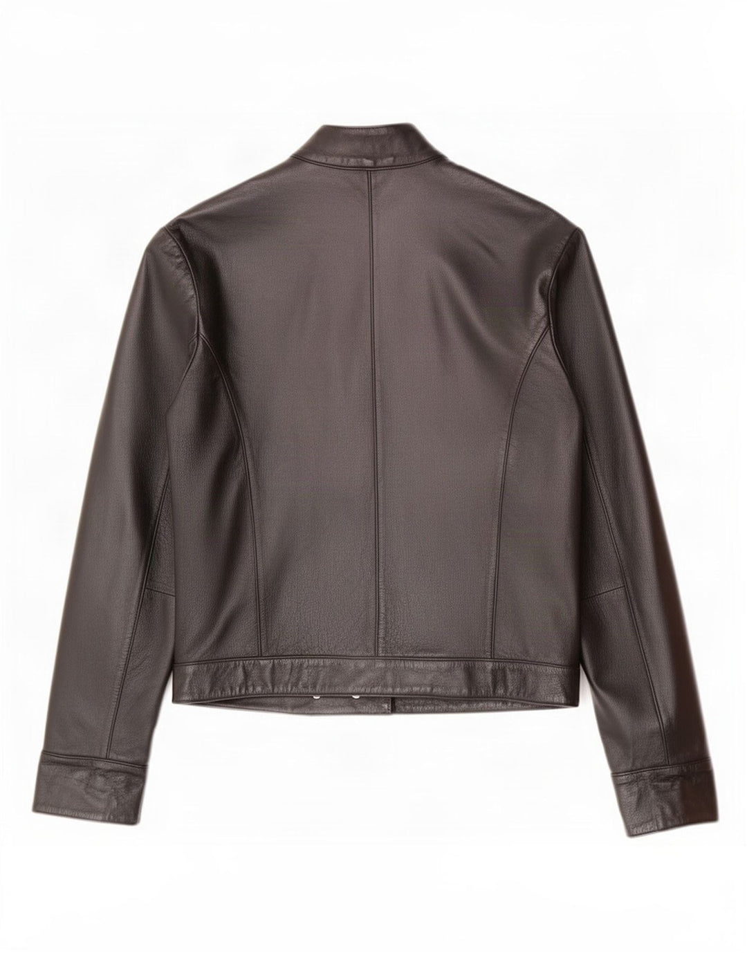 Giacca in pelle da donna Les Boulevards IT 44 media nera