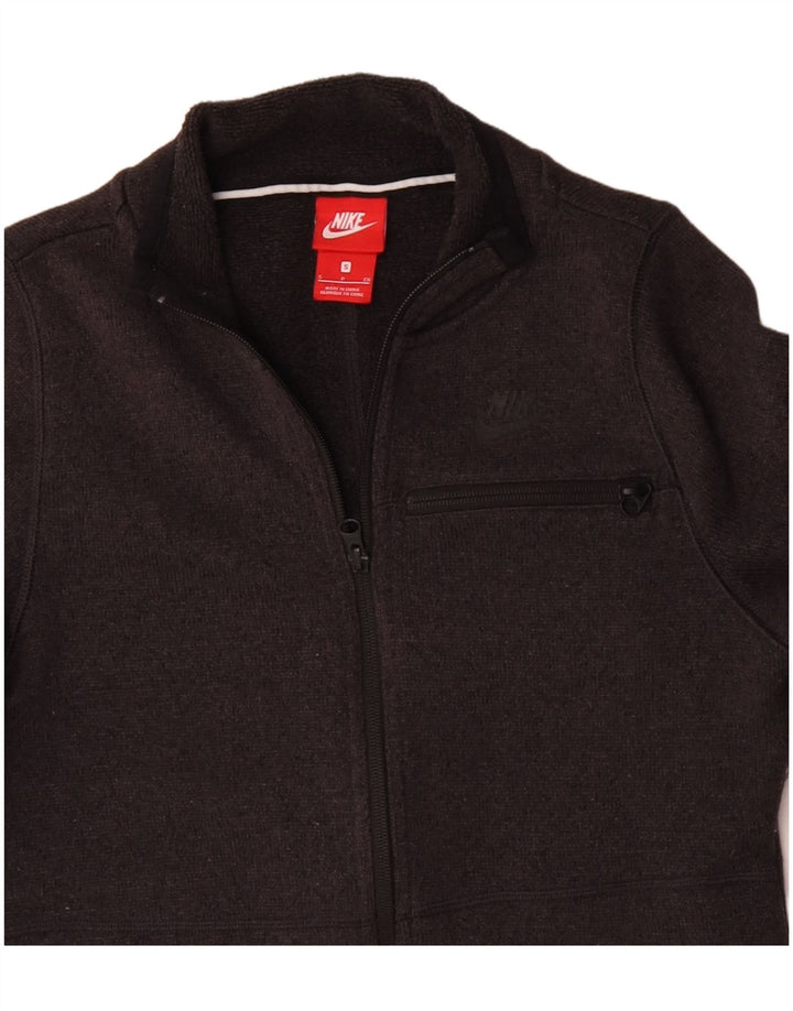 Giacca da tuta da donna NIKE UK 10 Small Grigio Poliestere