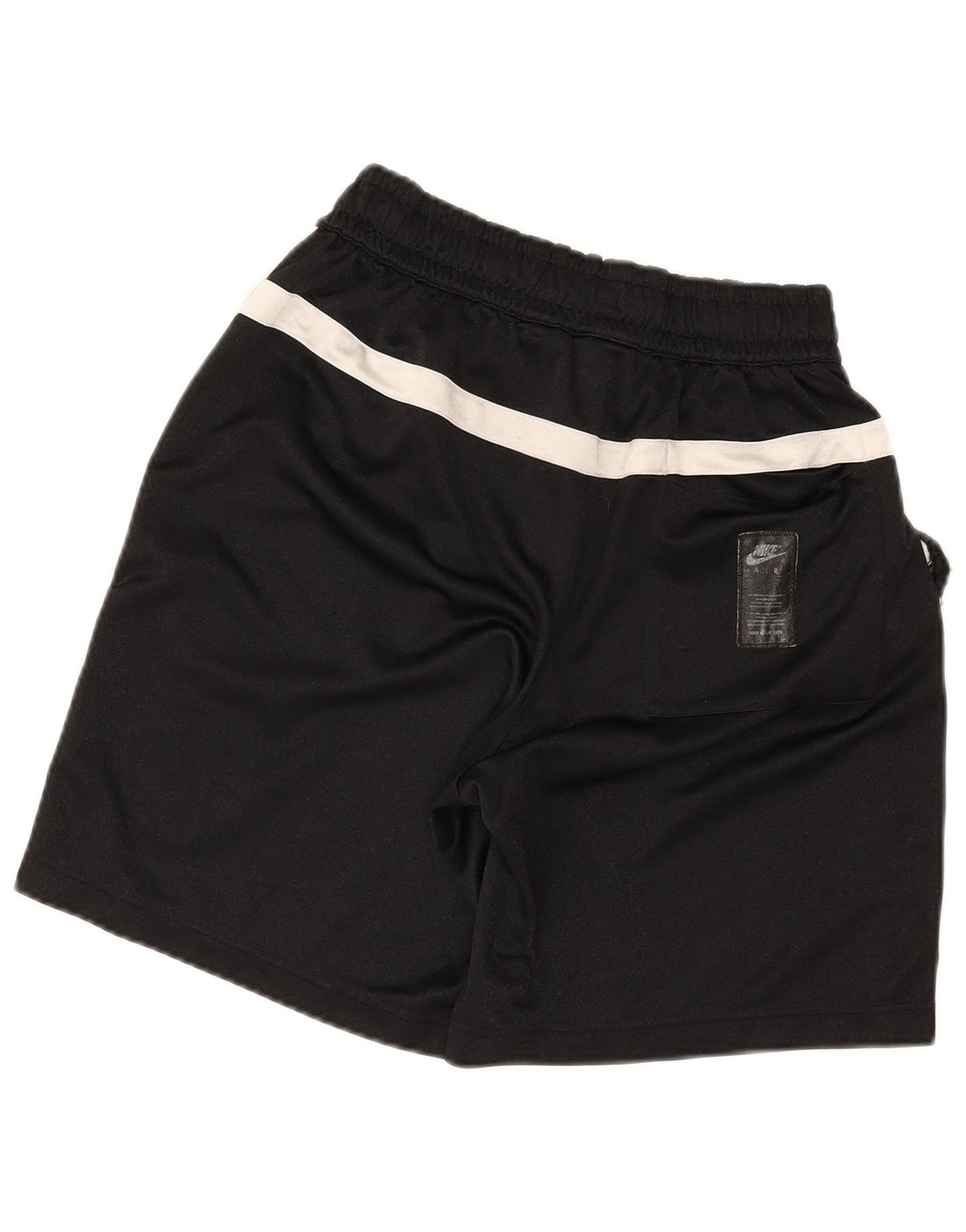 Pantaloncini sportivi Nike da uomo con grafica grafica, colore nero medio, poliestere color block