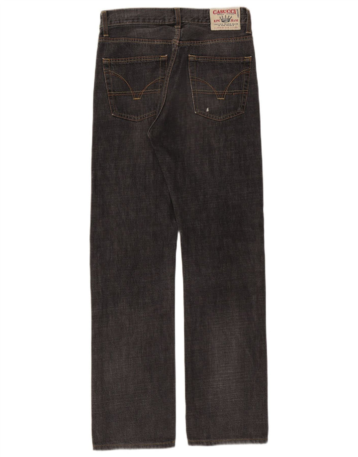 Jeans dritti da uomo Casucci IT 46 Small W32 L31 Cotone nero