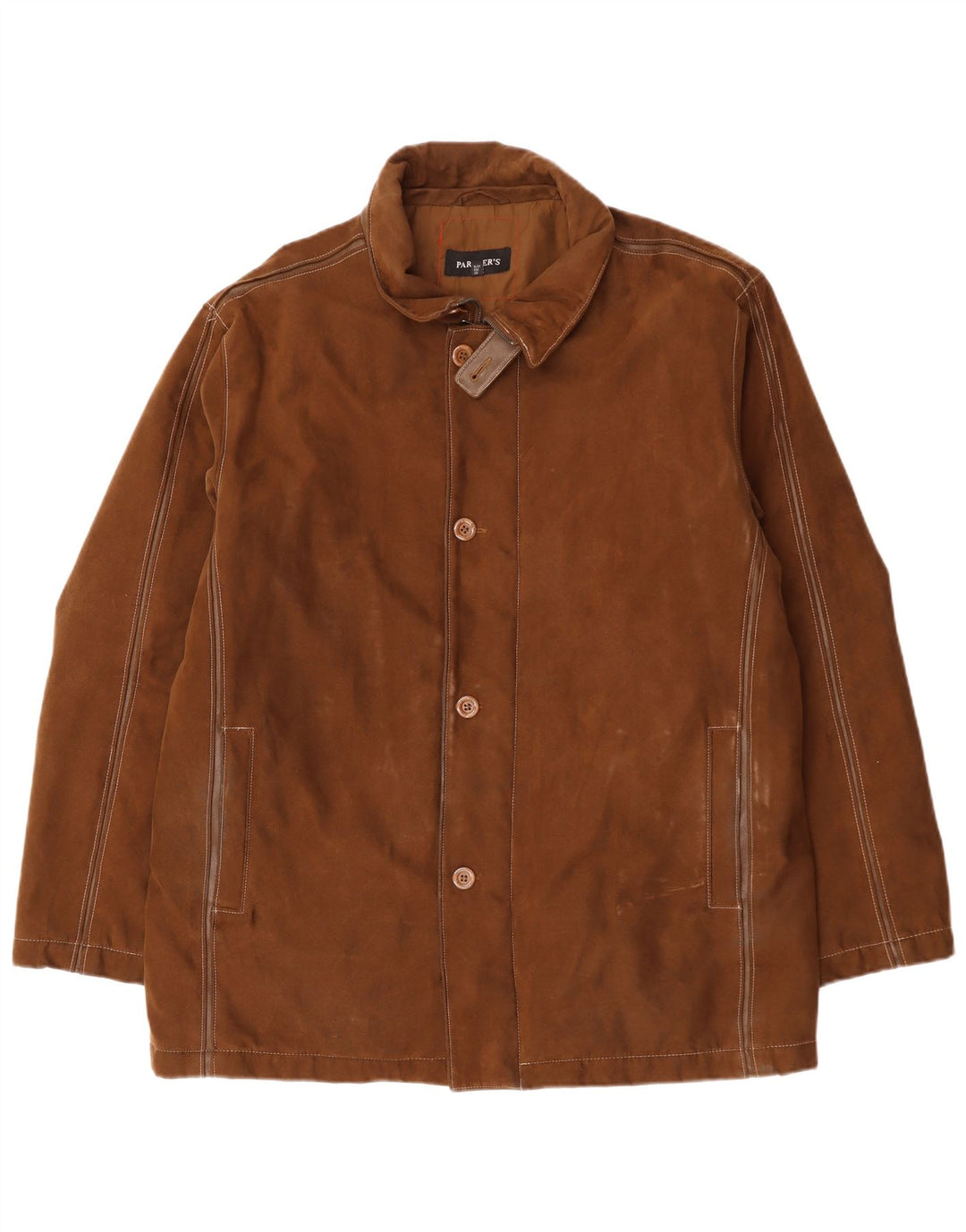 Giacca a vento vintage da uomo EU 56 3XL Marrone