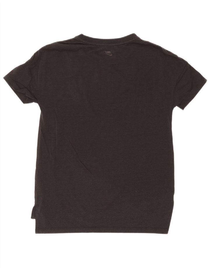 T-shirt grafica da uomo Nike Top Small nera in modal