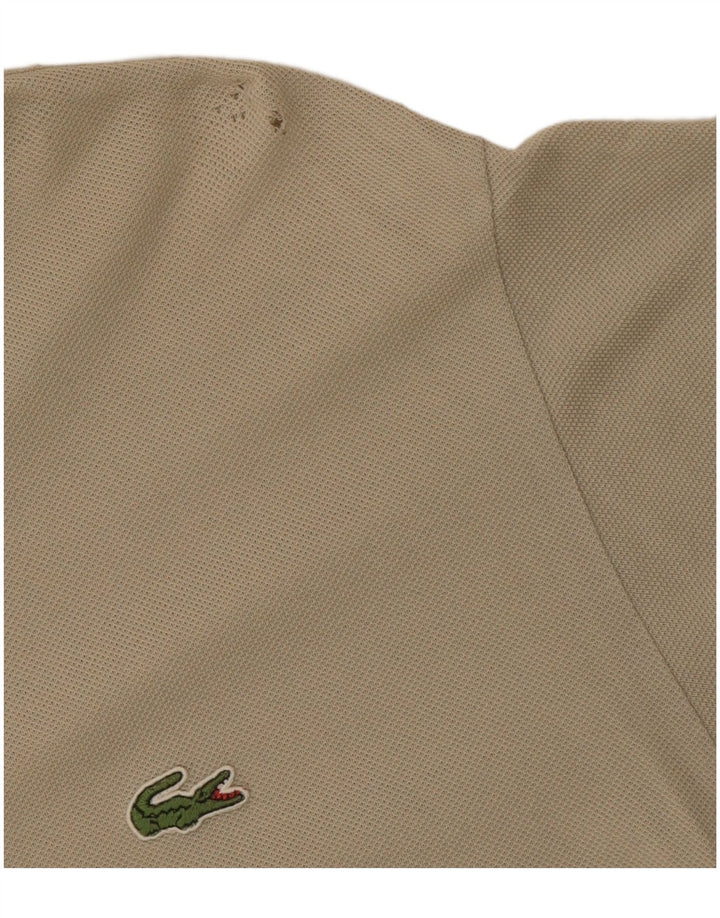 Polo da uomo Lacoste taglia 6 XL Beige