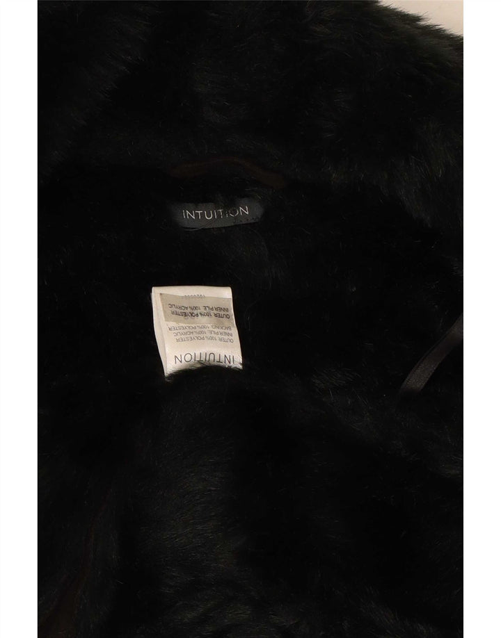 Gilet aperto Sherpa da donna Intuition UK 18 XL Poliestere color block marrone