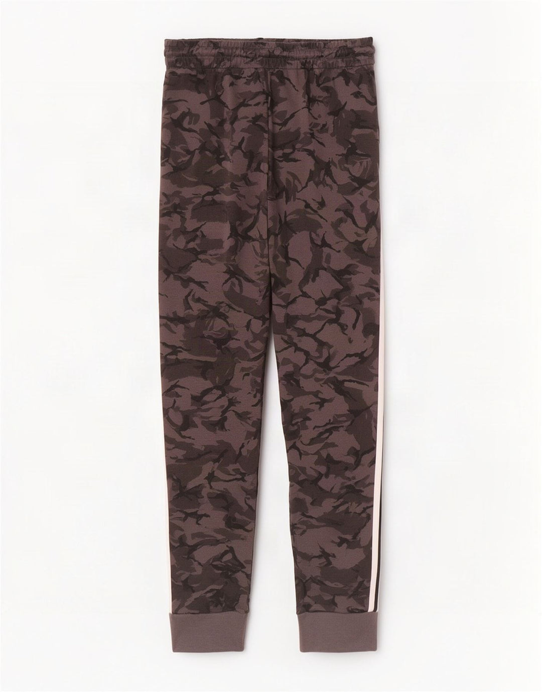 Pantaloni da tuta da uomo Adidas Joggers in cotone mimetico grigio medio