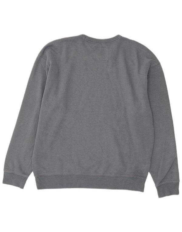 Felpa Hollister Uomo Maglione XL Grigia