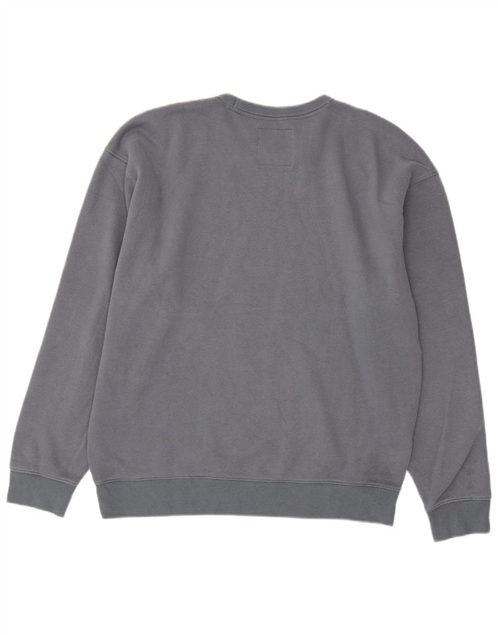 Felpa Hollister Uomo Maglione XL Grigia