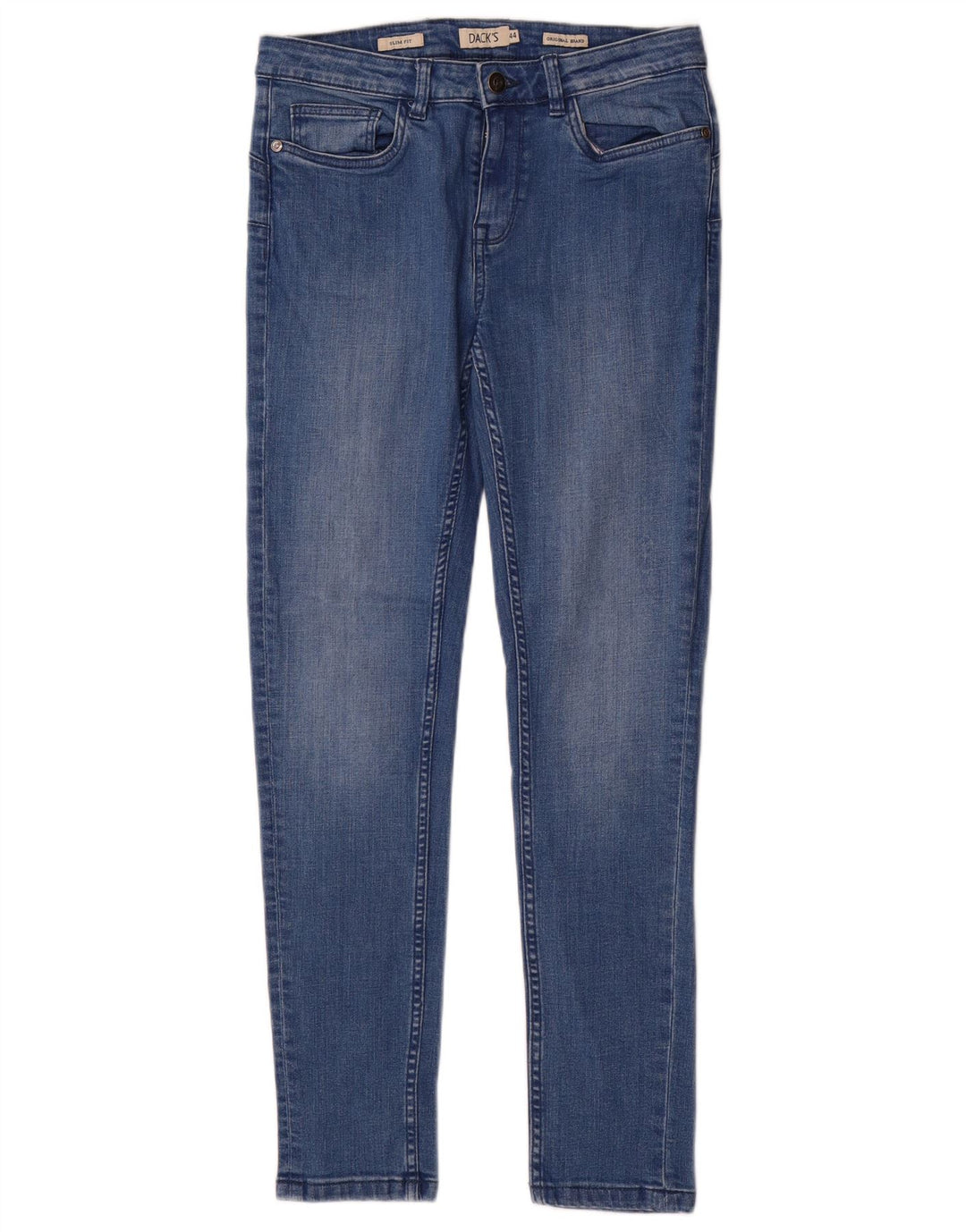 Jeans slim da donna Dack IT 44 medio W30 L28 cotone blu