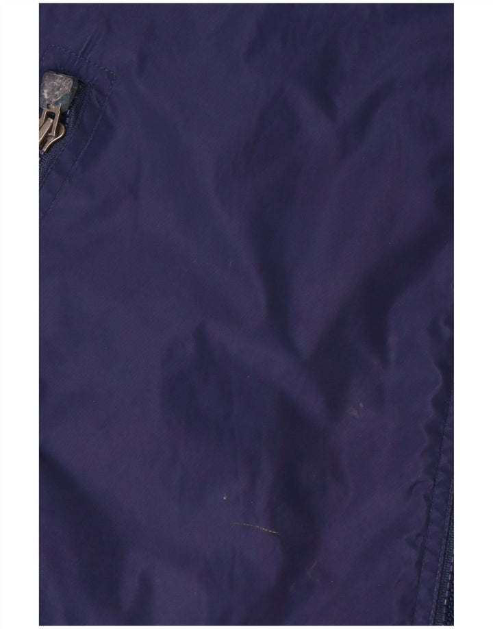 Giacca a vento da uomo Adidas UK 44/46 Large Blu Navy in poliammide