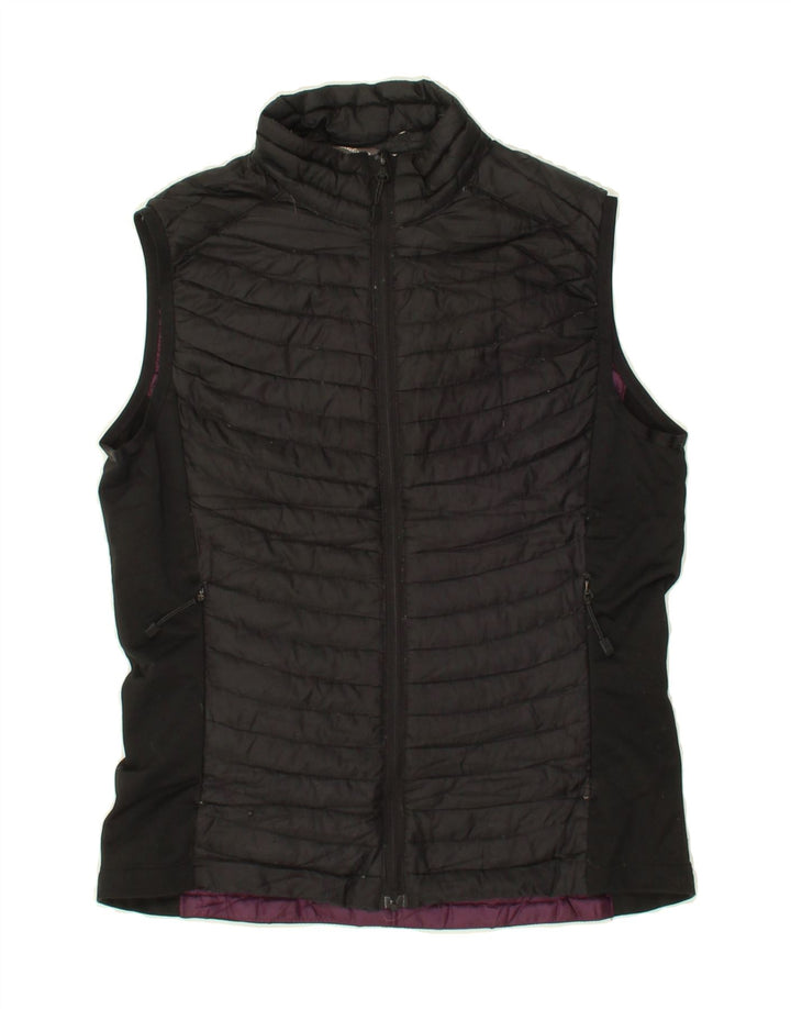 EDDIE BAUER Womens Padded Gilet UK 6 XS Black Polyester Vintage Eddie Bauer and Second-Hand Eddie Bauer from Messina Hembry 