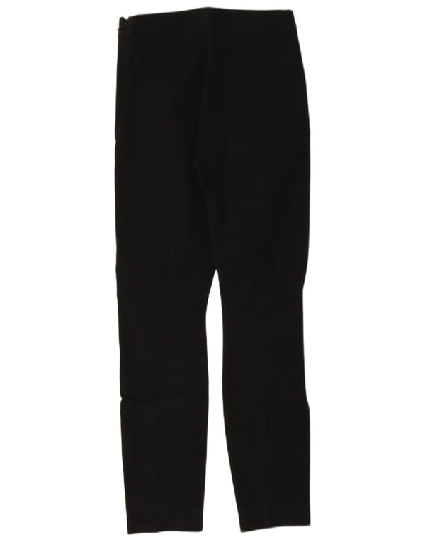 Pantaloni casual slim da donna Ted Baker taglia 0 2XS W24 L27 cotone nero