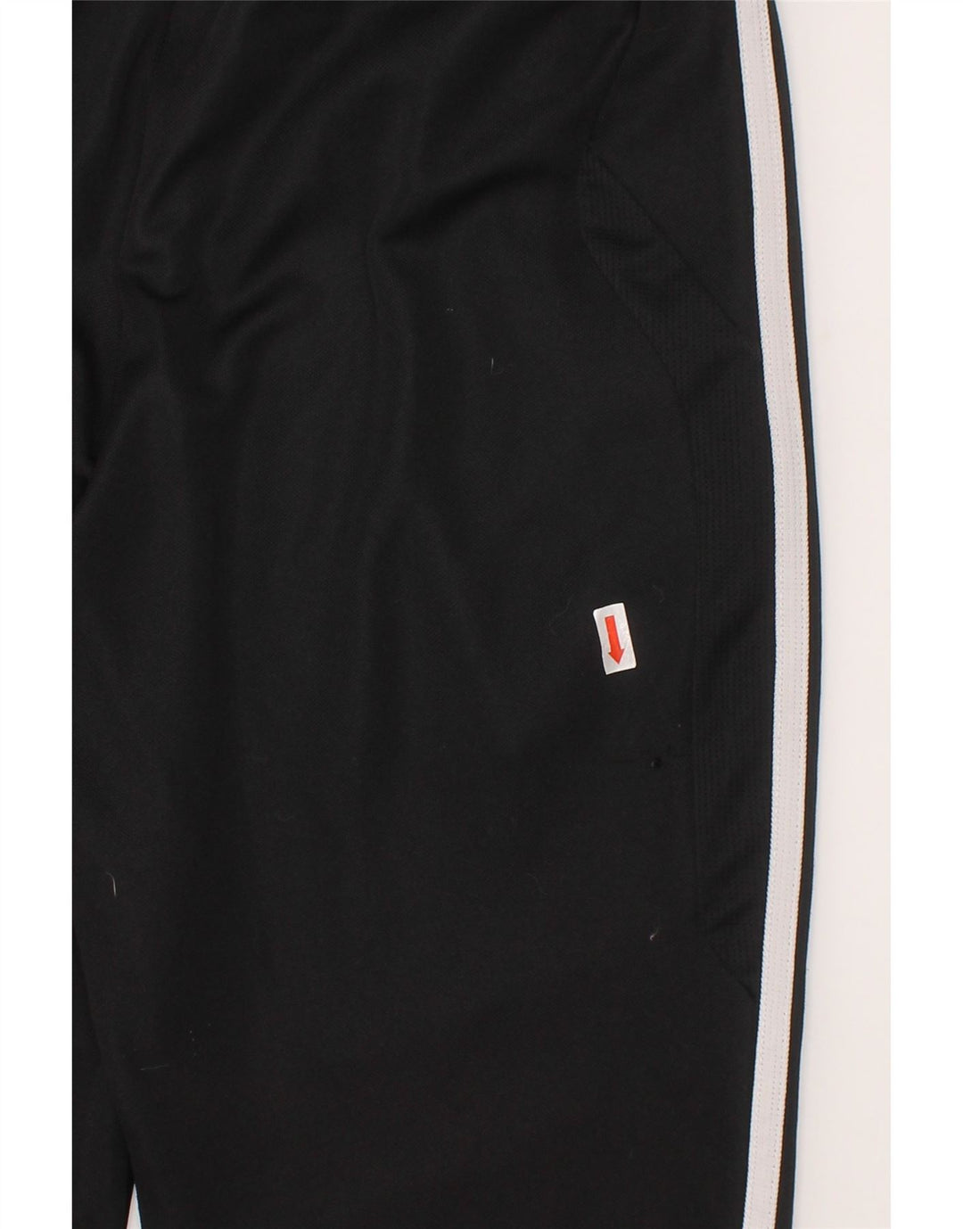 ADIDAS Boys Tracksuit Trousers 11-12 Years Black Polyester Vintage Adidas and Second-Hand Adidas from Messina Hembry 