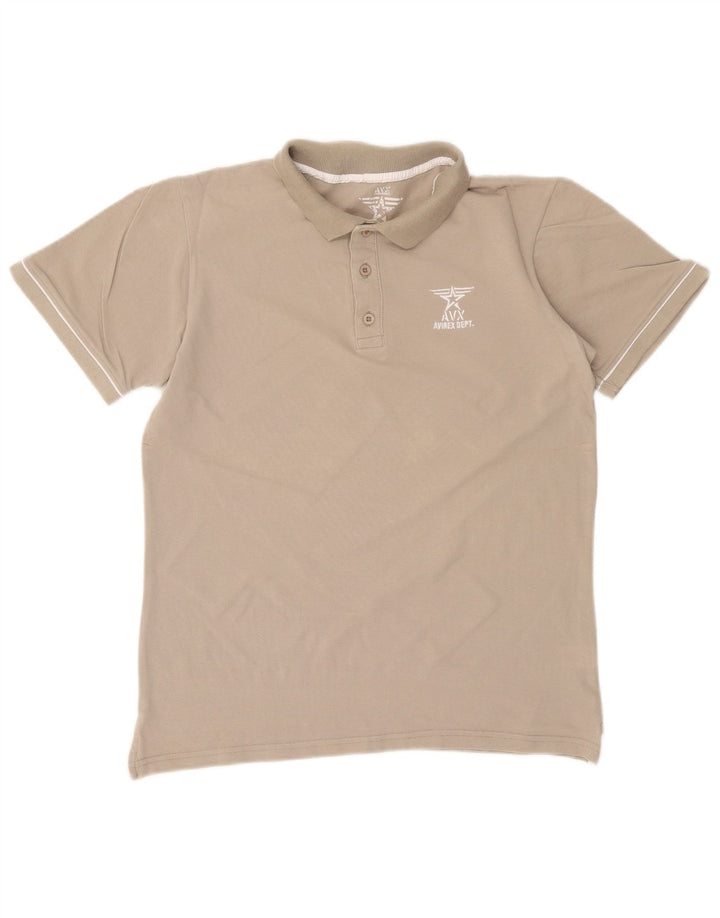 Polo da donna Avirex UK 12 cotone grigio medio