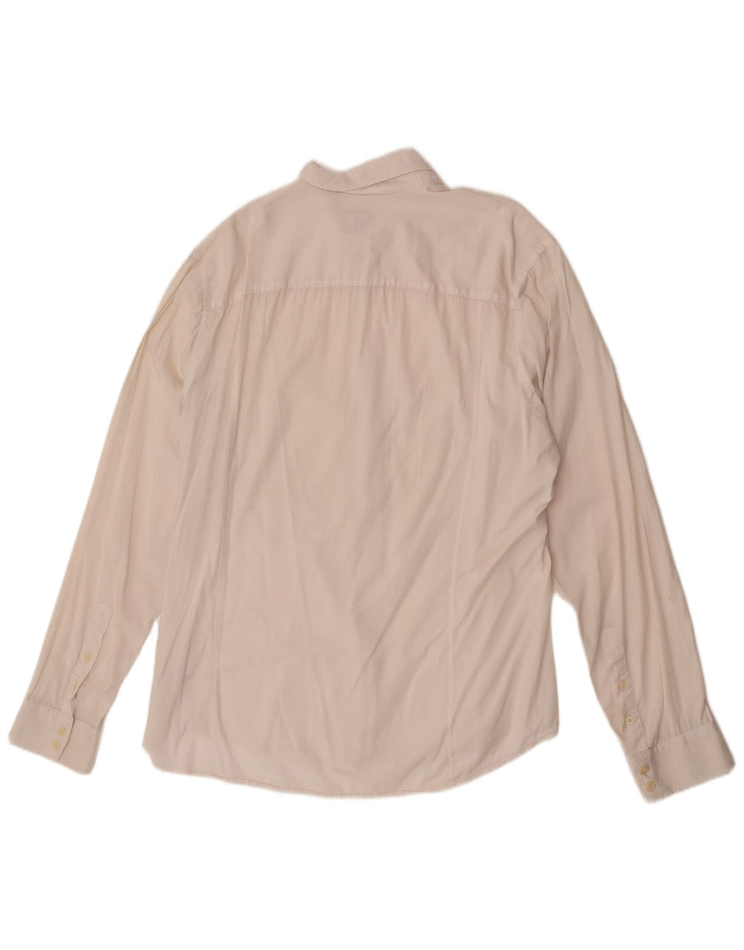 Camicia da uomo Calvin Klein Jeans 2XL in cotone bianco sporco