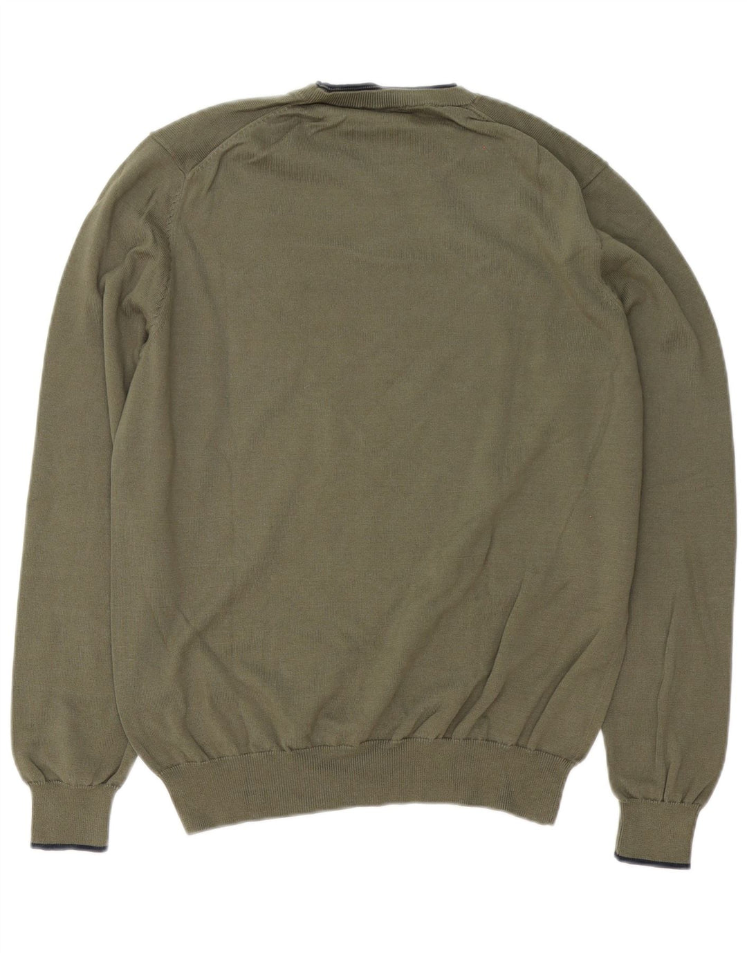 Maglione girocollo da uomo North Sails in cotone kaki medio