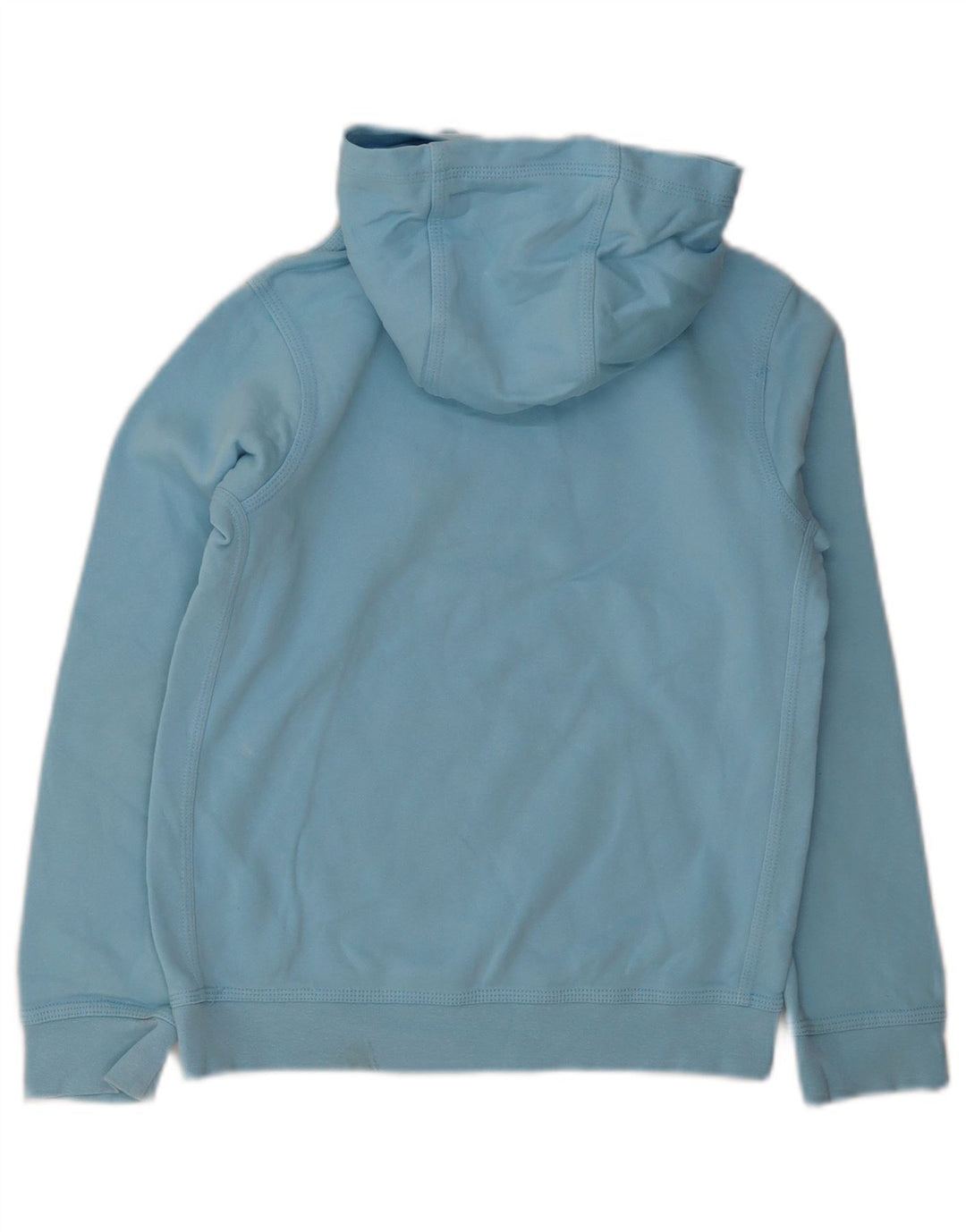 Felpa con cappuccio grafica Nike da ragazzo 10-11 anni in cotone blu medio