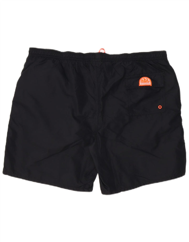 SUNDEK Mens Swimming Shorts 3XL Black Polyester