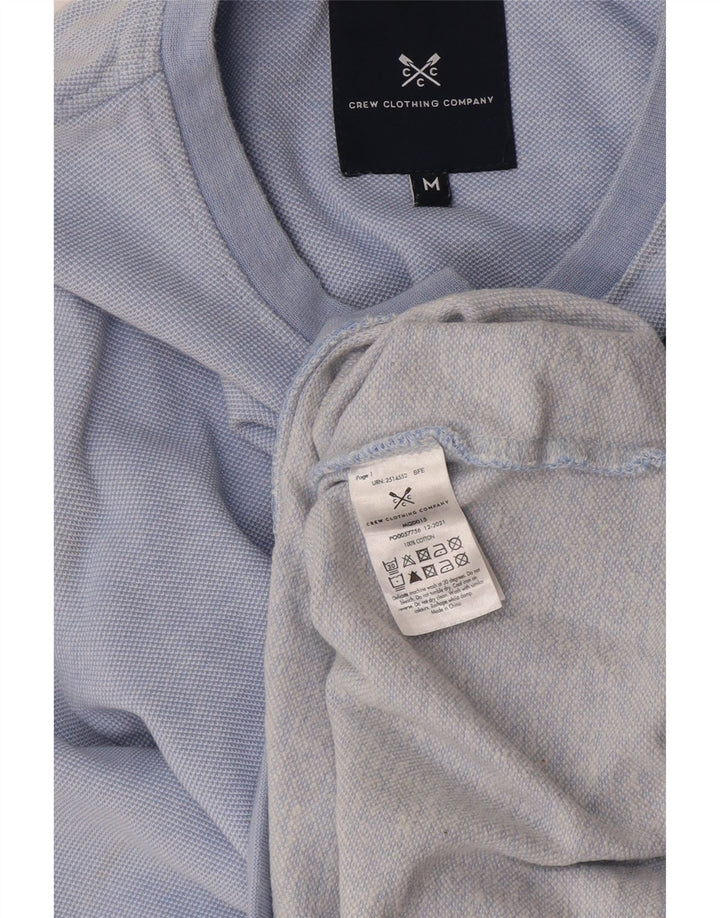 Crew Clothing Felpa da uomo Maglione in cotone blu medio