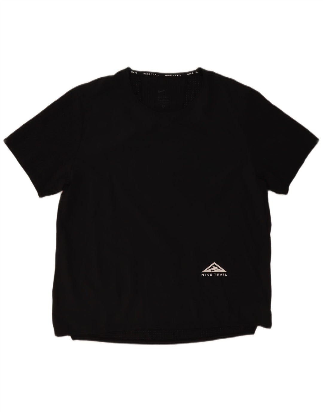 T-shirt Nike Dri Fit da uomo XL nera in poliestere