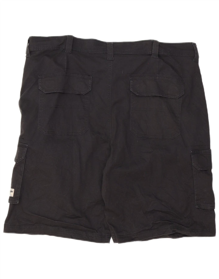 Pantaloncini cargo da uomo WRANGLER W40 XL cotone nero