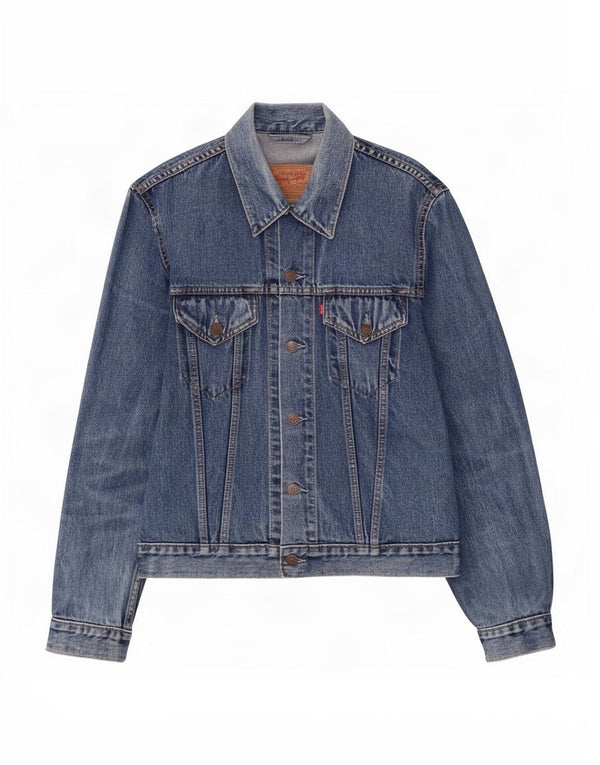 Giacca di jeans da uomo Levi's UK 40 grande cotone blu