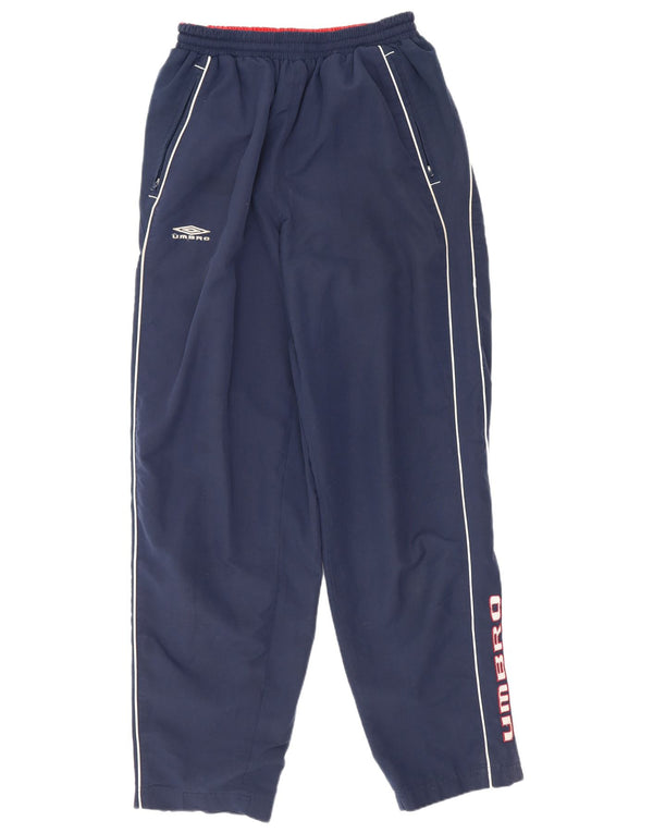 Umbro Pantaloni da tuta con grafica da uomo Joggers Small Poliestere blu navy