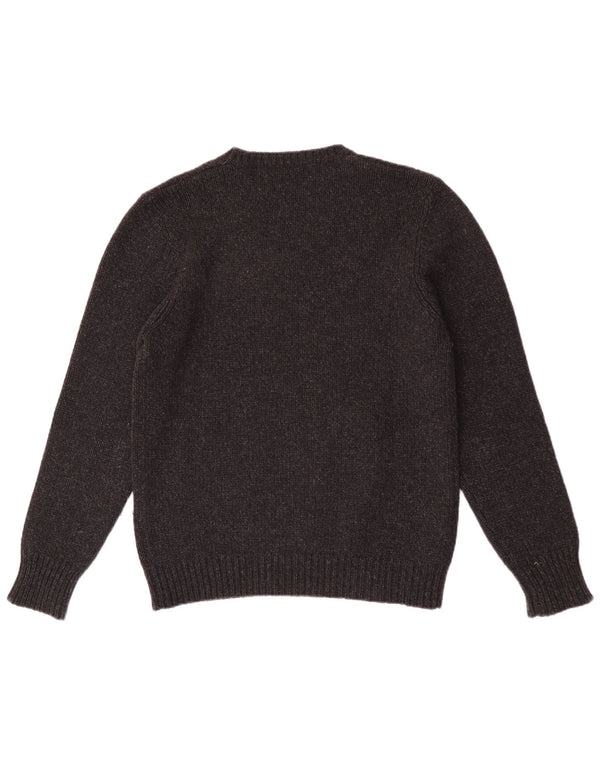 Maglione da donna con scollo a V Datch UK 18 XL poliestere grigio