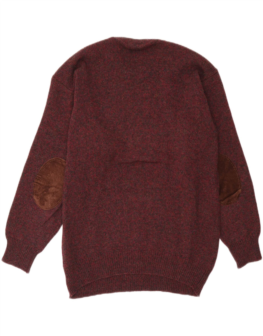 Maglione Maglione Girocollo Uomo Trussardi XL Bordeaux Chiazzato