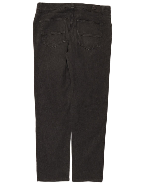 Jeans Straight Uomo Trussardi W37 L31 Cotone Grigio