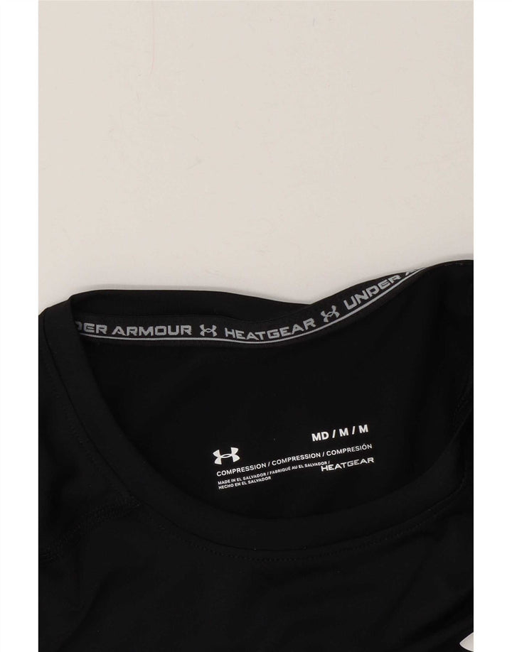 Top a compressione da uomo Under Armour manica lunga medio nero