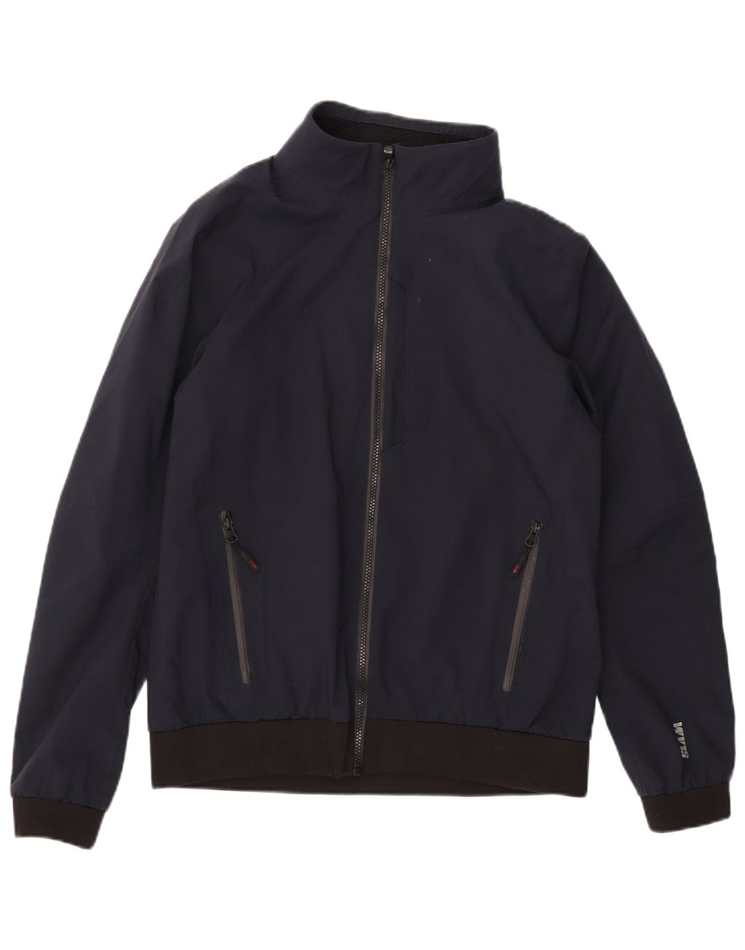 Giacca bomber grafica da uomo SLAM UK 40 grande poliestere blu navy