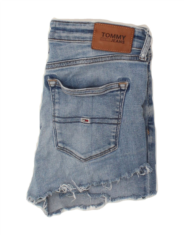 TOMMY HILFIGER Womens Denim Shorts W28 Medium Blue Cotton Vintage Tommy Hilfiger and Second-Hand Tommy Hilfiger from Messina Hembry 