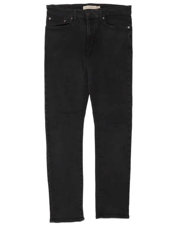 Jeans slim da uomo Calvin Klein W31 L32 cotone grigio