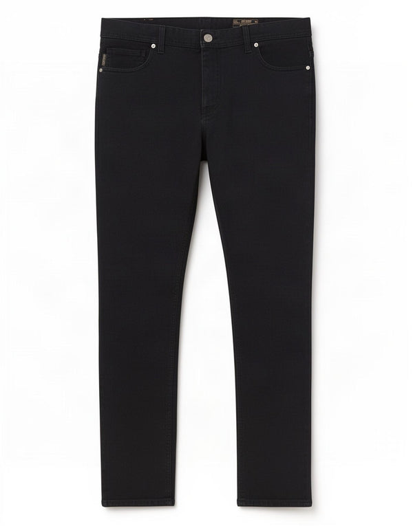 Pantaloni casual slim fit da uomo Jack & Jones W36 L34 cotone blu navy
