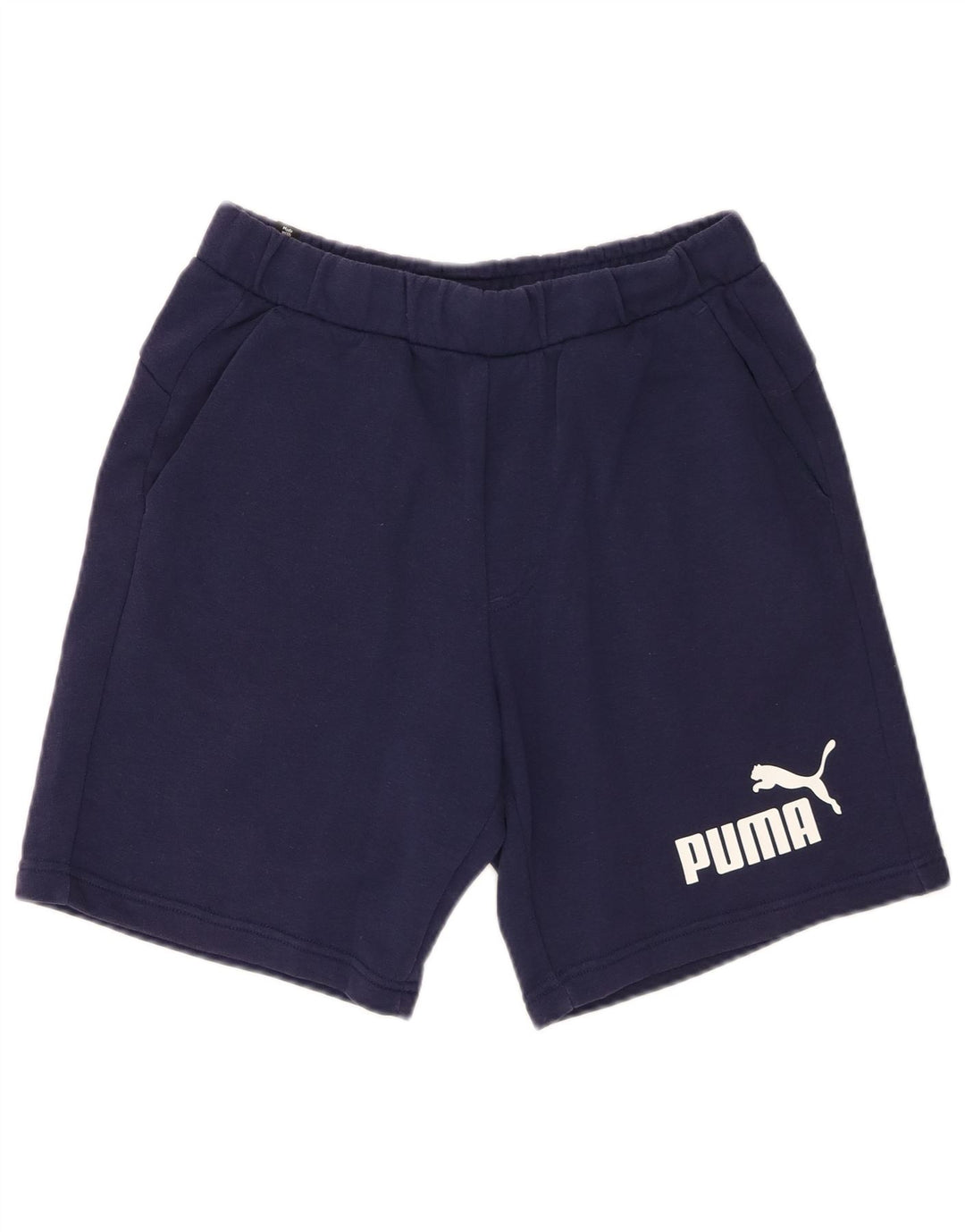 Pantaloncini sportivi grafici da uomo Puma Small blu navy