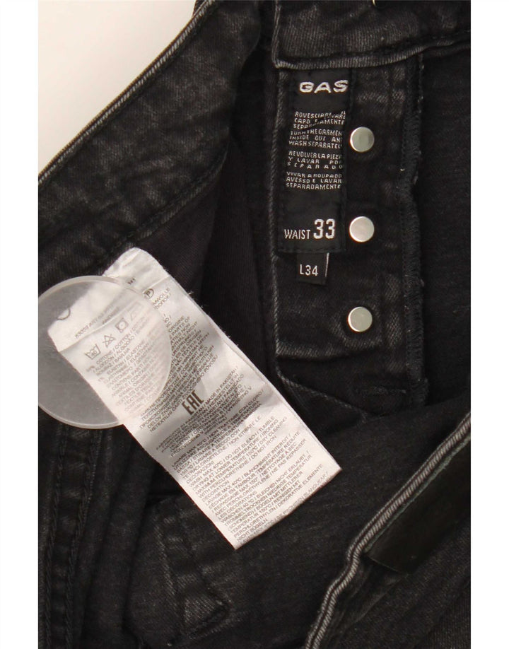 Jeans slim Anders da donna Gas W33 L34 cotone nero