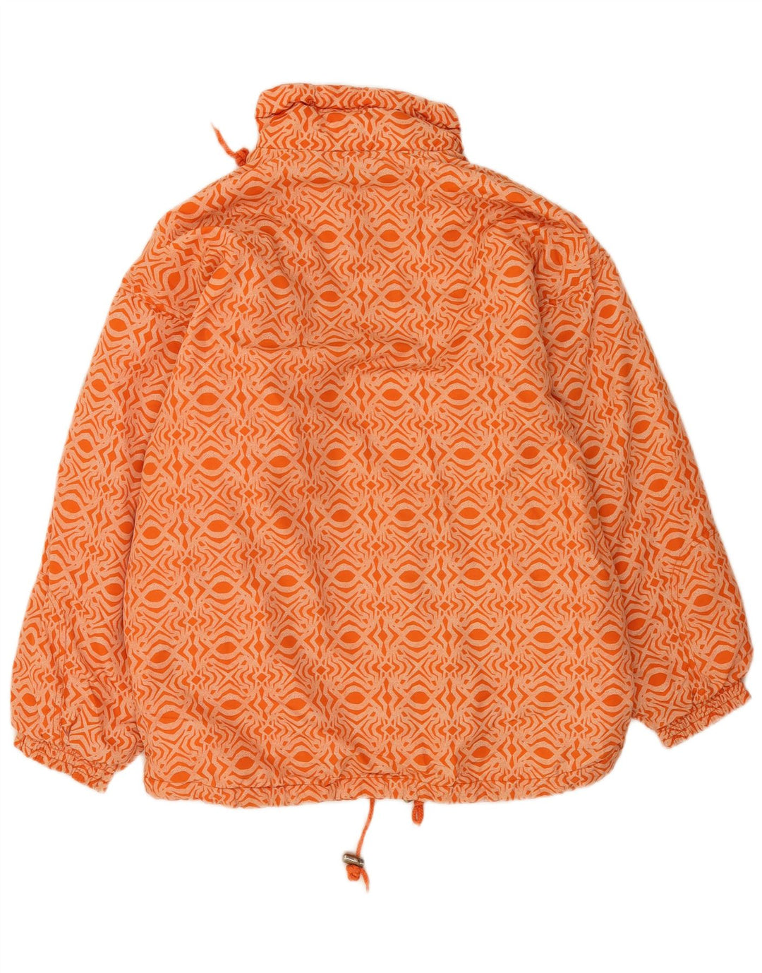 Giacca anorak da uomo Etirel UK 44 2XL Poliestere geometrico arancione