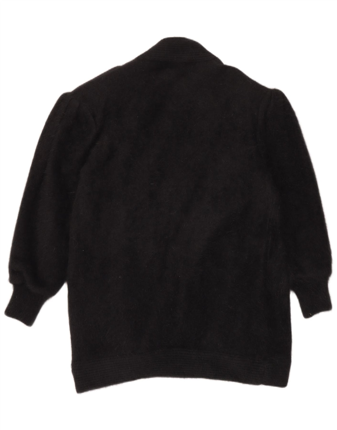Sunshine Donna Maglione cardigan aperto a linea lunga oversize UK 18 XL Nero