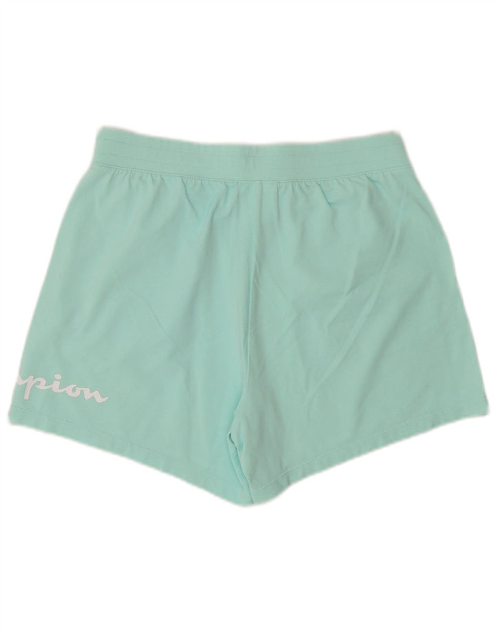 Pantaloncini sportivi grafici da donna Champion UK 10 piccoli turchese