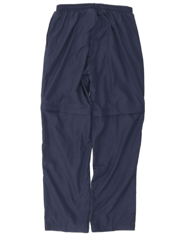 Pantaloni da tuta da uomo Asics XL in poliestere blu navy