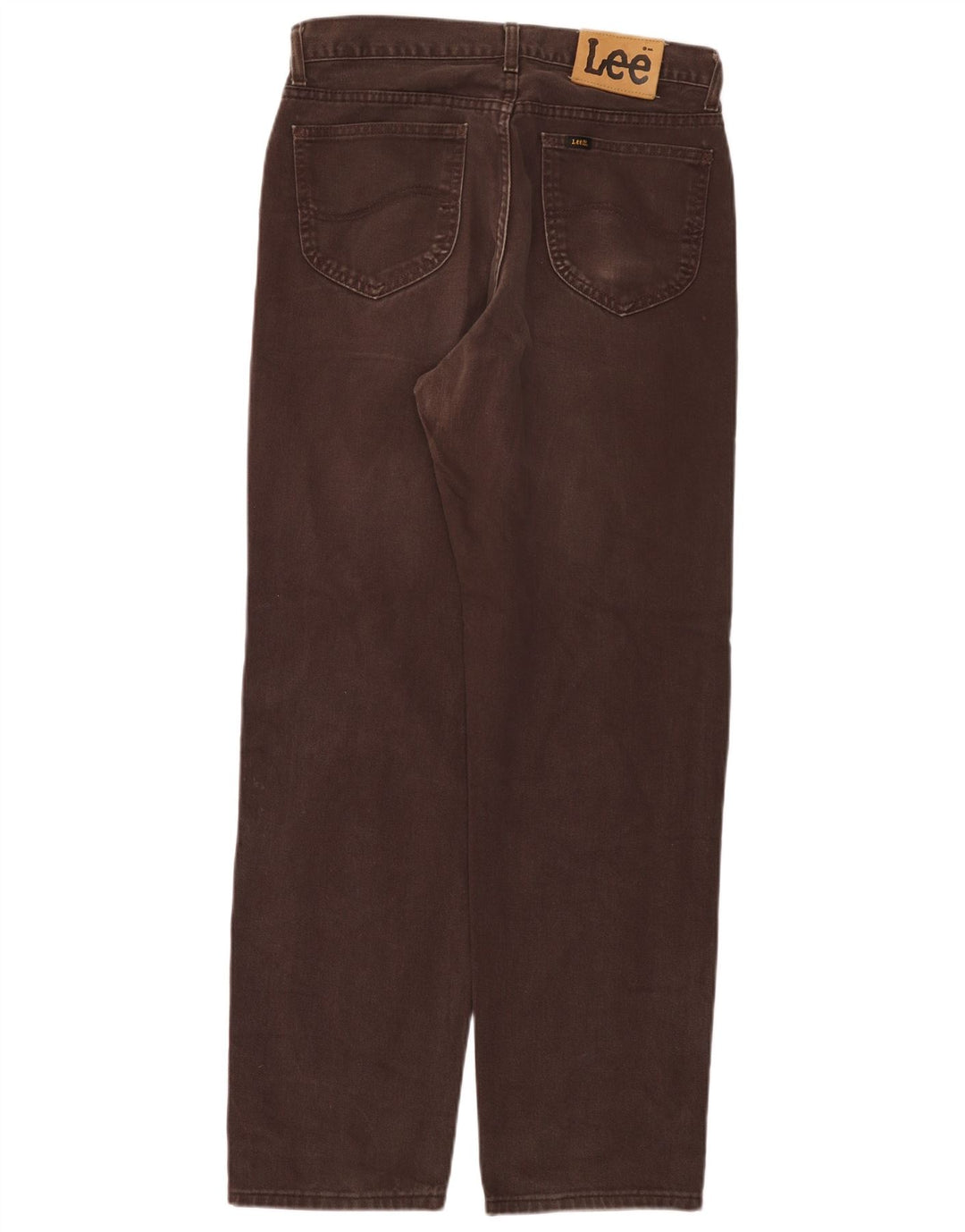 Jeans dritti da uomo Lee Kansas W34 L32 cotone marrone