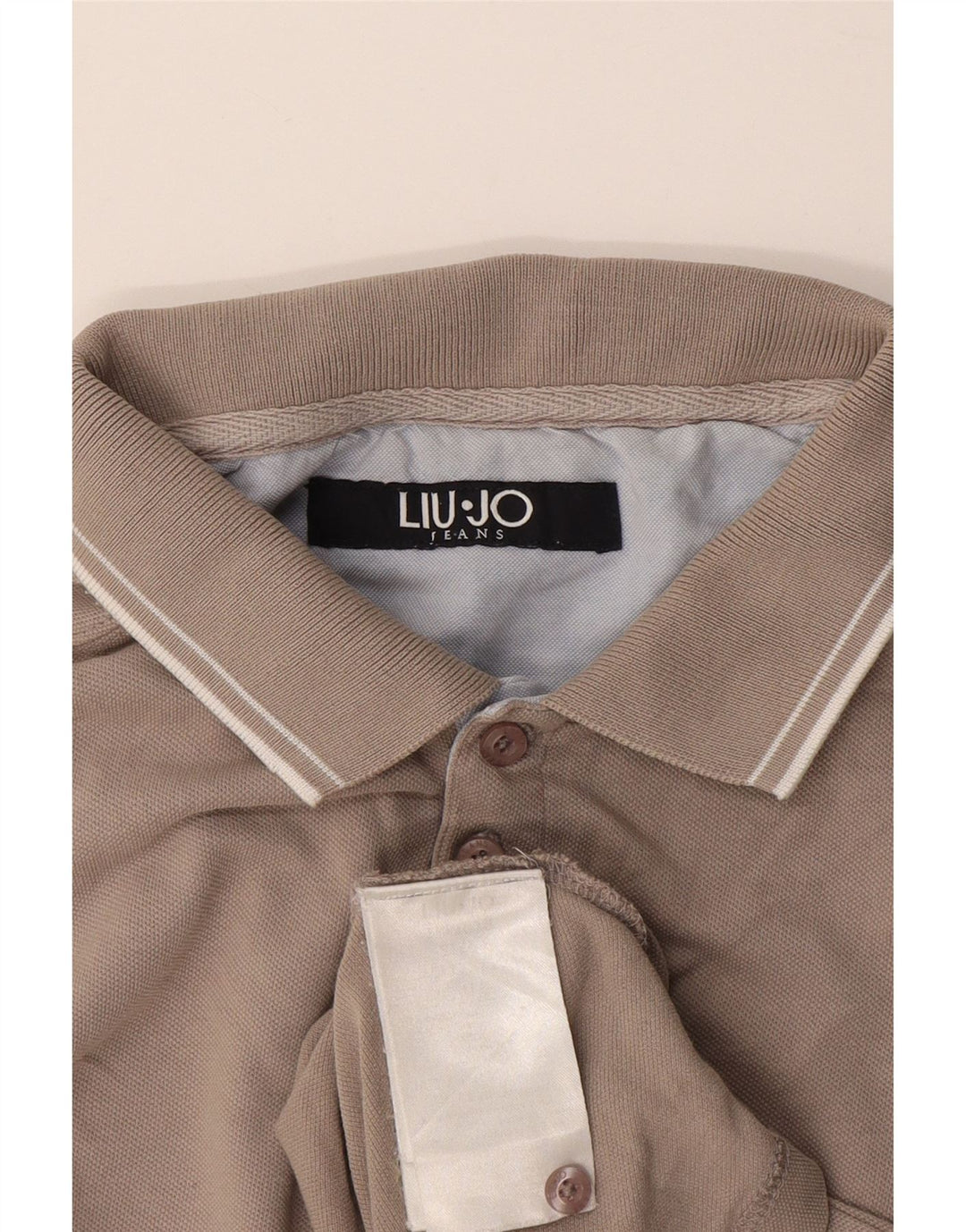 Polo Uomo Liu Jo Cotone Grigio Medio