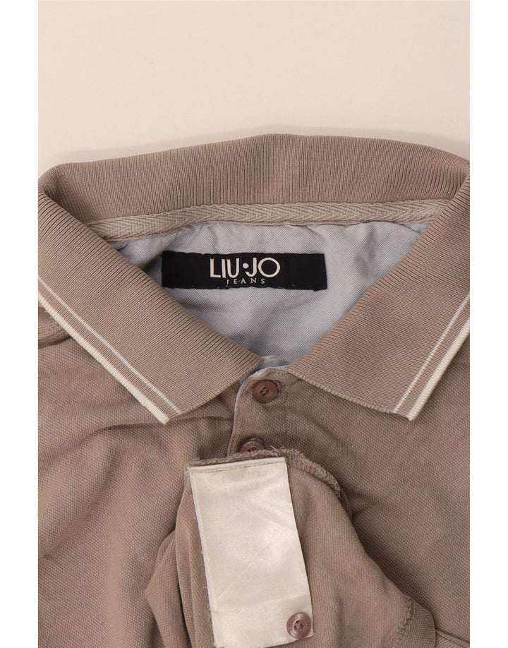 Polo Uomo Liu Jo Cotone Grigio Medio
