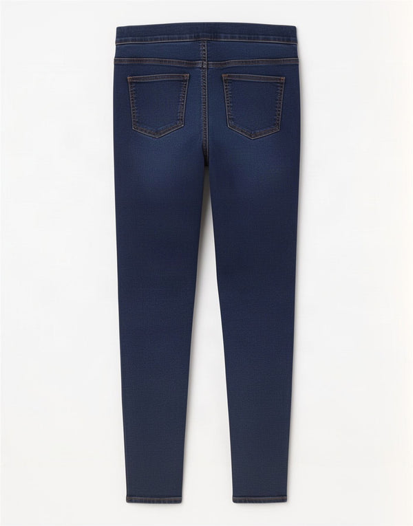 Jeans Jeggings da donna Marks & Spencer UK 14 Medio W30 L27 Cotone blu