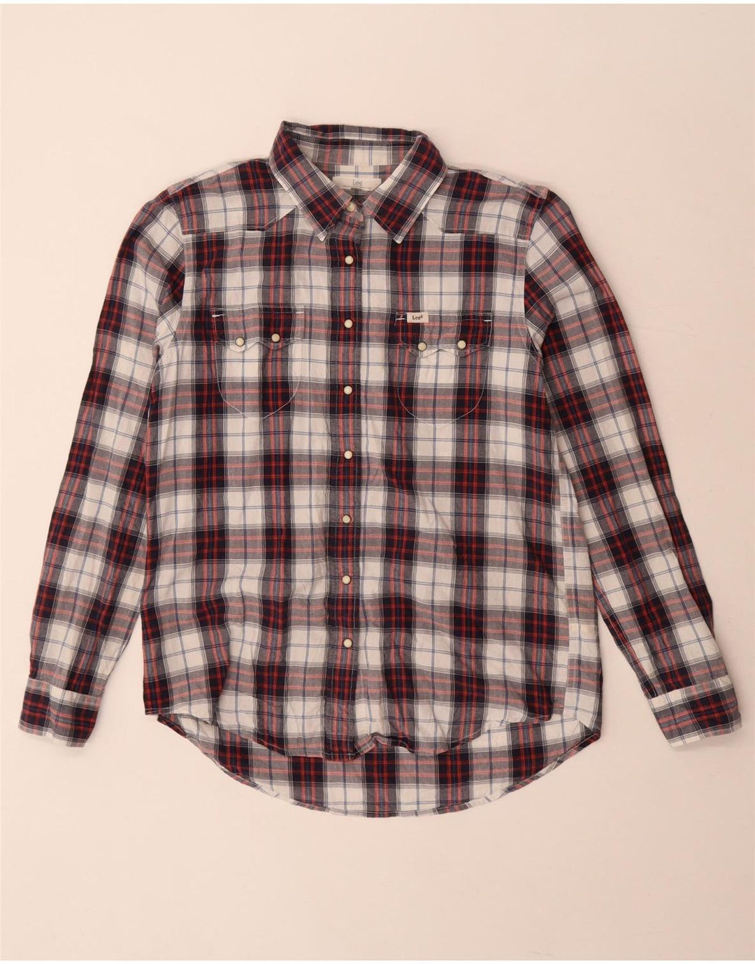 Camicia da donna Lee UK 14 Cotone a quadri multicolore medio