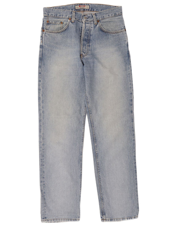 Jeans dritti da uomo Mustang Oregon W31 L32 in cotone blu