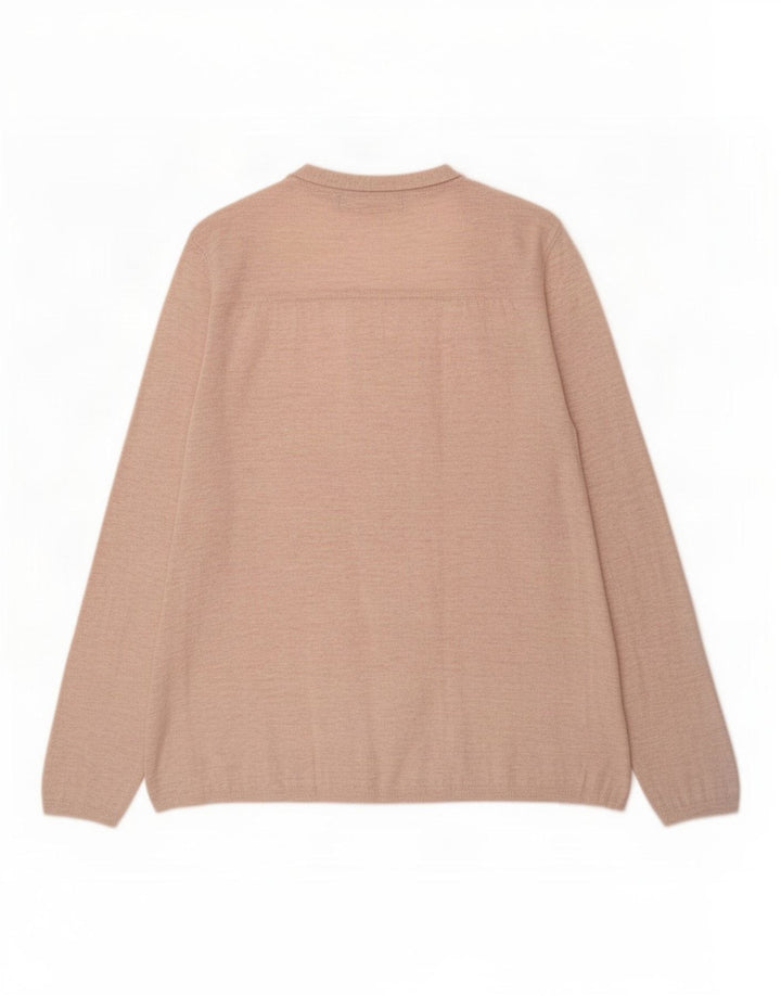 Maglione cardigan aperto da donna Marks & Spencer UK 8 Small Beige Poliammide