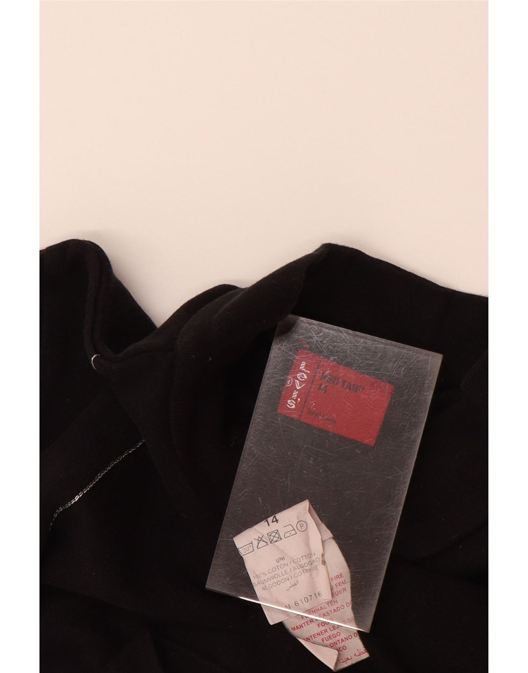 Maglione maglione collo alto per ragazze LEVI'S 13-14 anni in cotone nero