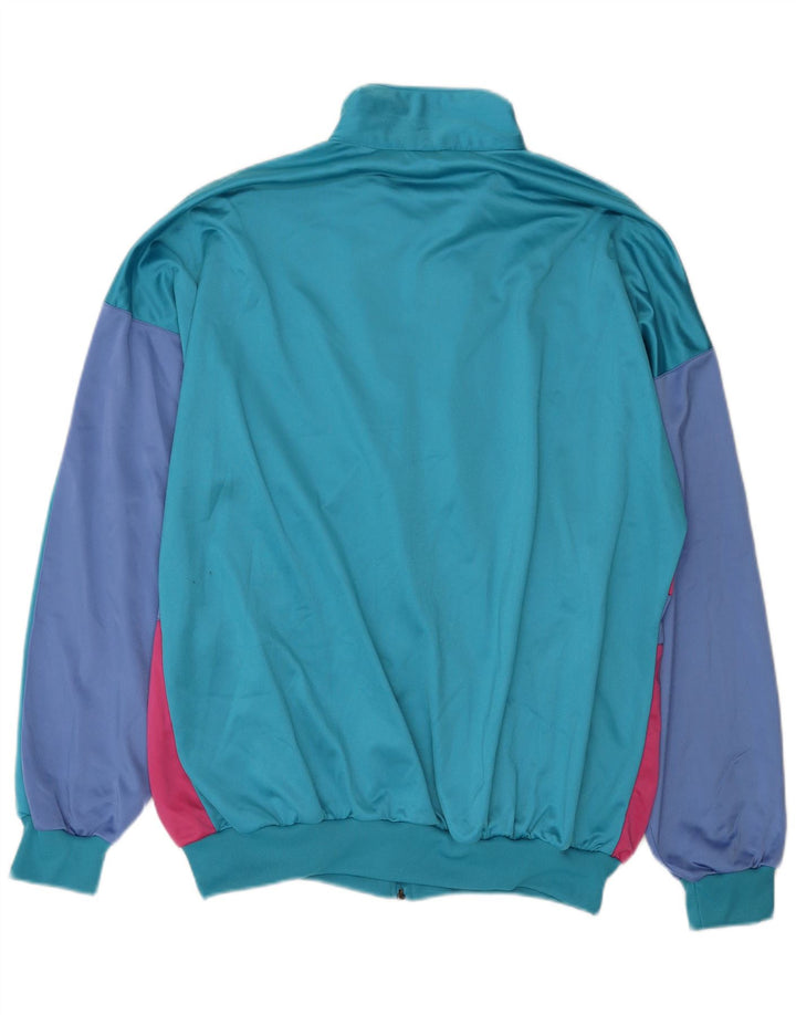 Giacca da tuta da uomo Golden Team XL Blu in poliestere color block